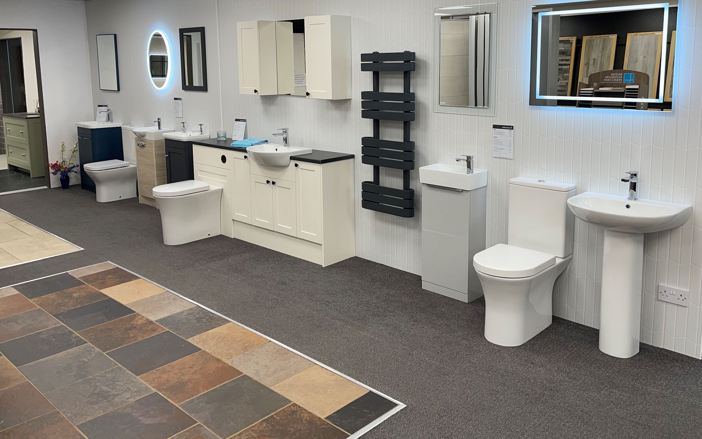 View of the Morecambe Bathrooms showroom - Image 2